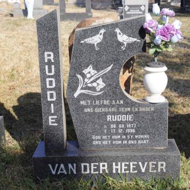 HEEVER Ruddie, van der 1977-1996