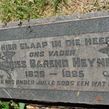 HEYNEKE Andries Barend 1836-1895