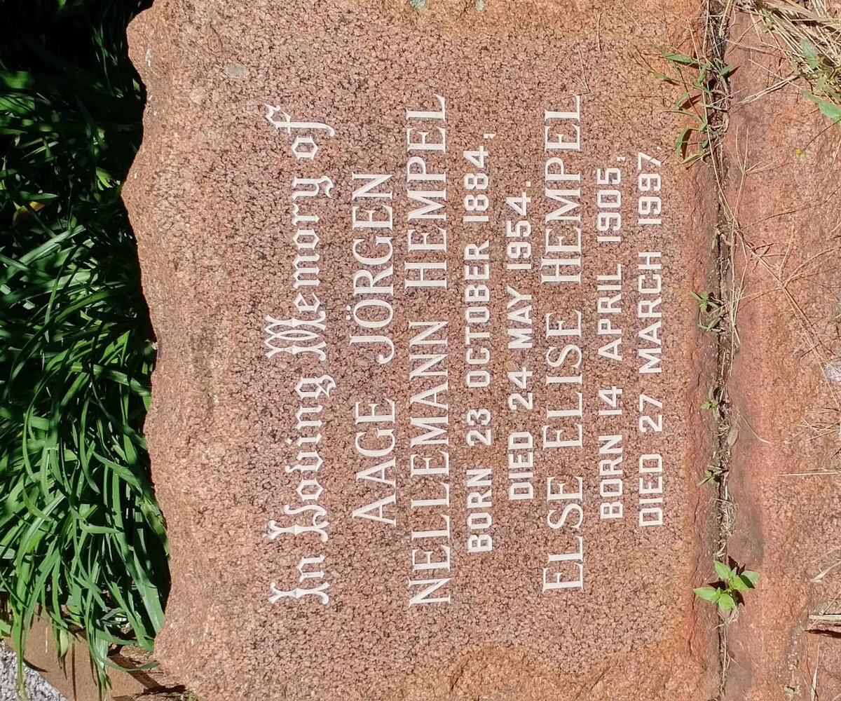 HEMPEL Aage Jörgen Nellemann 1884-1954 &amp; Else Elise 1905-1997