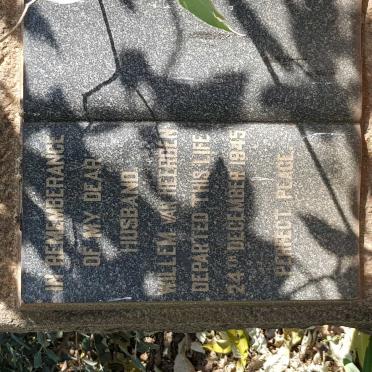 HEERDEN Willem, van -1945