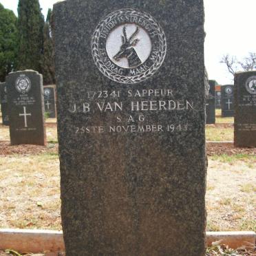 HEERDEN J.B., van -1943