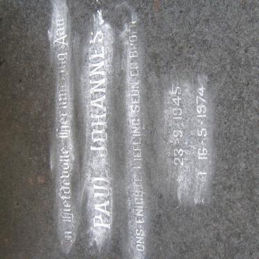 HEERDEN Paul Johannes, van 1945-1974