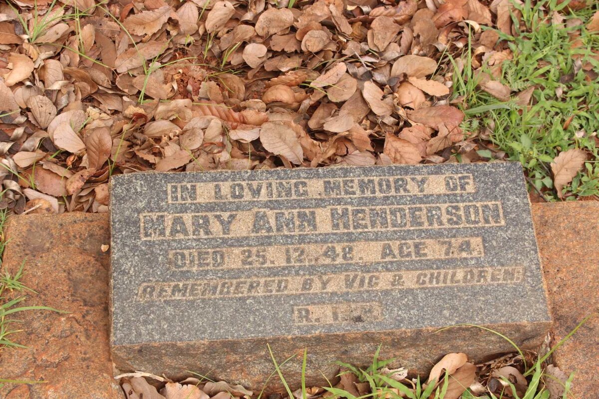 HENDERSON Mary Ann -1948