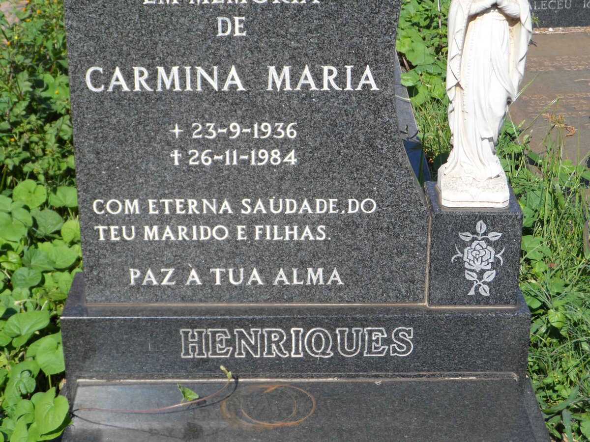 HENRIQUES Carmina Maria 1936-1984