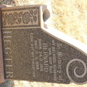 HEGTER Bernard 1914-1964