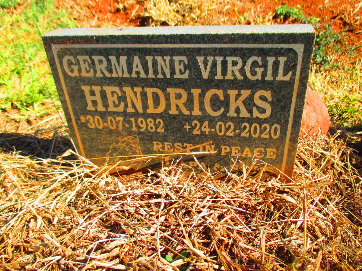 HENDRICKS Germaine Virgil 1982-2020