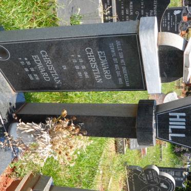 HILL Edward Christiaan 1946-1991 :: HILL Christiaan Edward 1976-2001