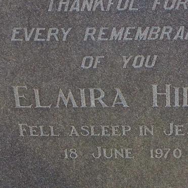 HILL Elmira -1970