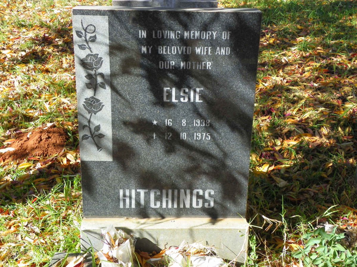 HITCHINGS Elsie 1938-1975