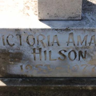 HILSON Victoria Amanda 1953-1977