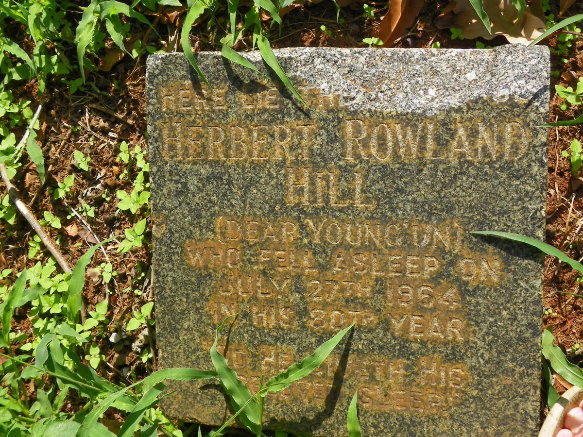 HILL Herbert Rowland -1964