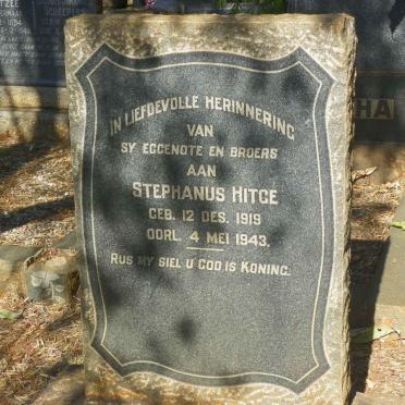 HITGE Stephanus 1919-1943
