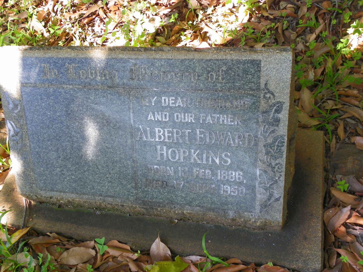 HOPKINS Albert Edward 1886-1950