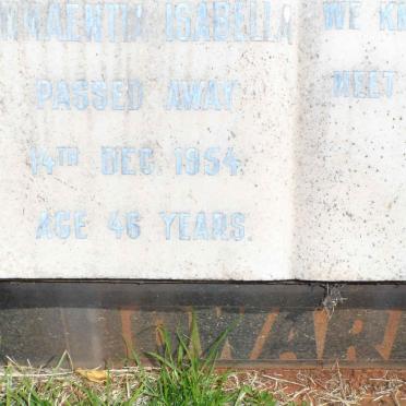 HOWARD Emmaentia Isabella -1954