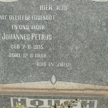 HOUGH Johannes Petrus 1915-1958