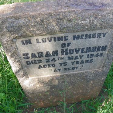 HOVENDEN Sarah -1948