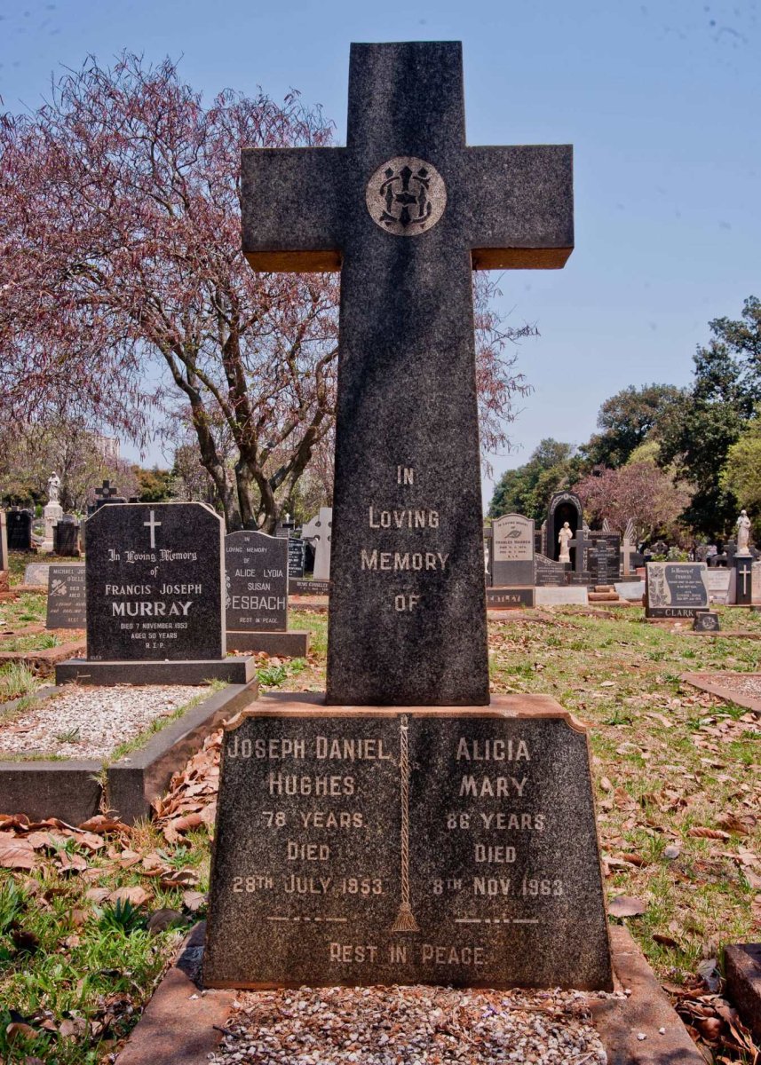 HUGHES Joseph Daniel -1953 &amp; Alicia Mary -1963