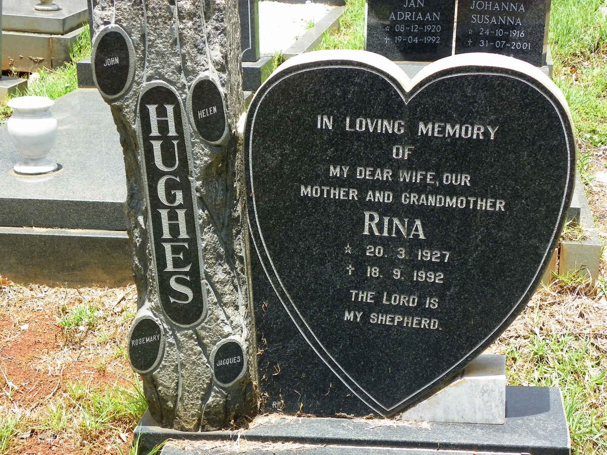HUGHES Rina 1927-1992