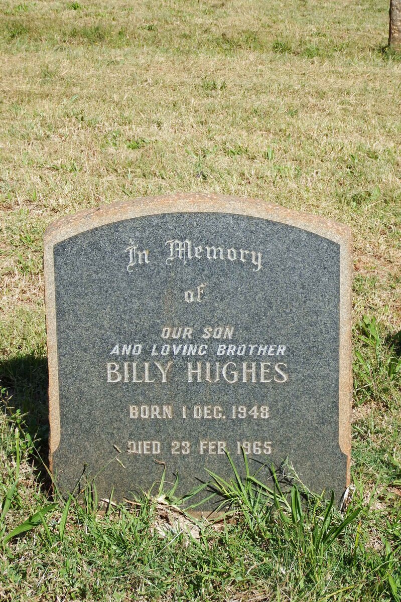 HUGHES Billy 1948-1965