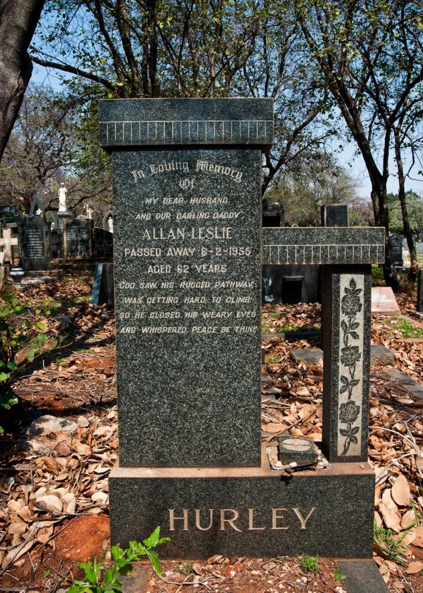 HURLEY Allan Leslie -1955