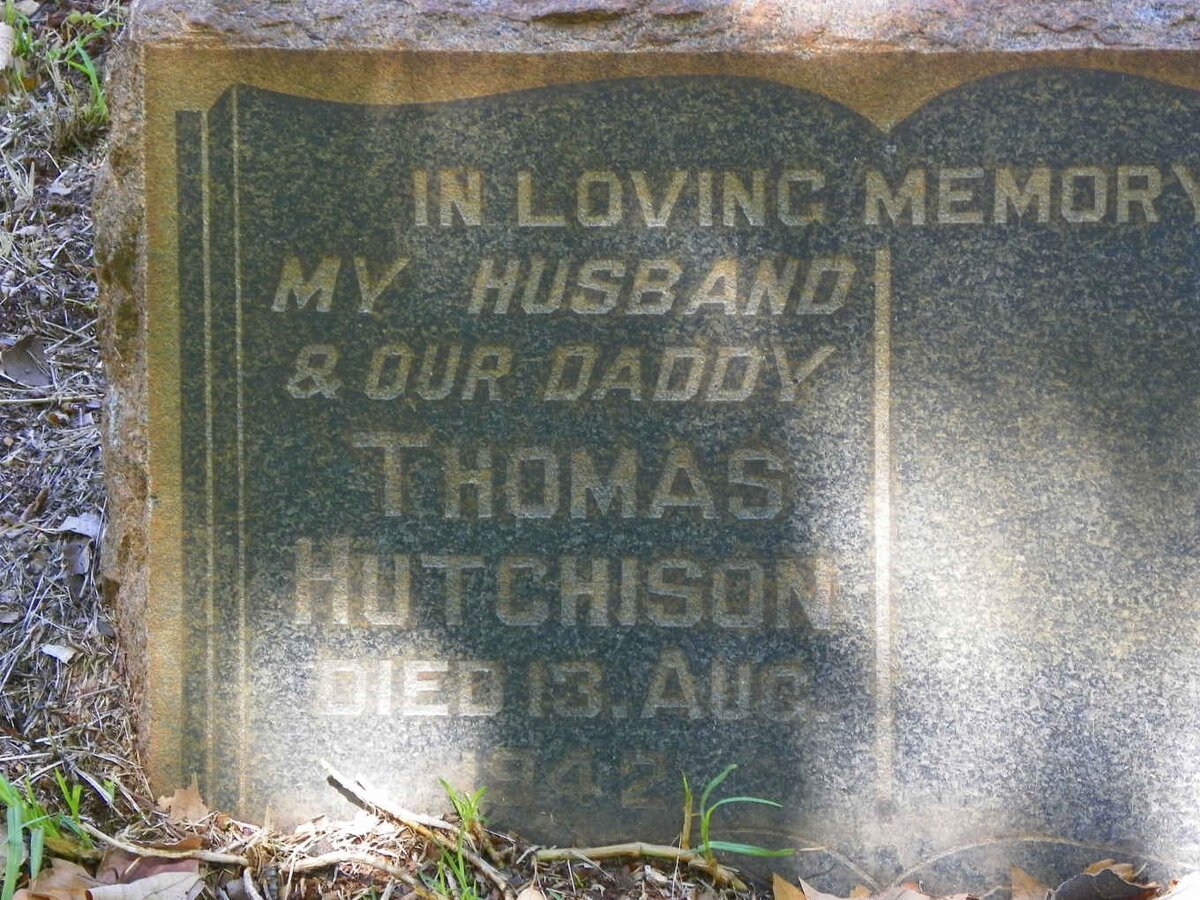 HUTCHISON Thomas -1942