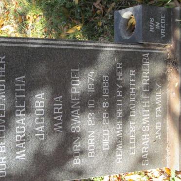 HYDE Margaretha Jacoba Maria nee SWANEPOEL 1874-1969