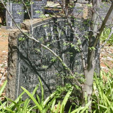 HYDE Albert Henry 1891-1859 :: HYDE Albert Edwin 1923-1954