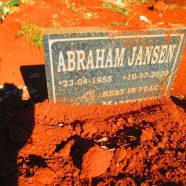JANSEN Abraham 1955-2020
