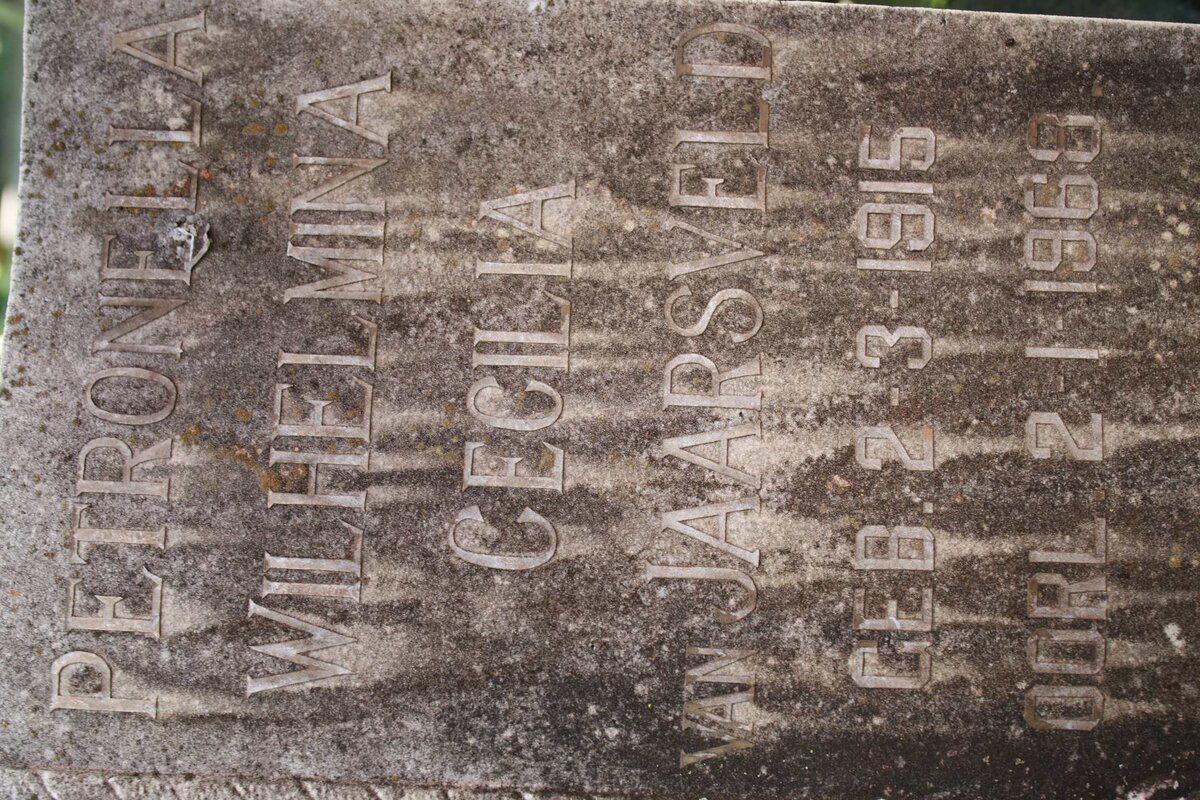 JAARSVELD Petronella Wilhelmina Cecilia, van 1915-1968