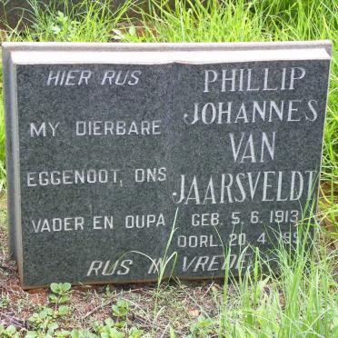JAARSVELDT Phillip Johannes, van 1913-1992