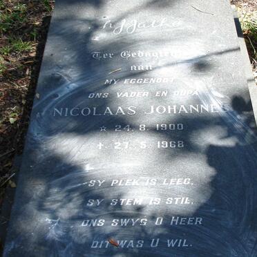 JATHO Nicolaas Johannes 1900-1968