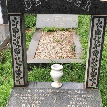 JAGER Freek, de 1924- &amp; Babs 1927-1986