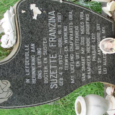 JANSEN Suzette Franzina 1972-1987