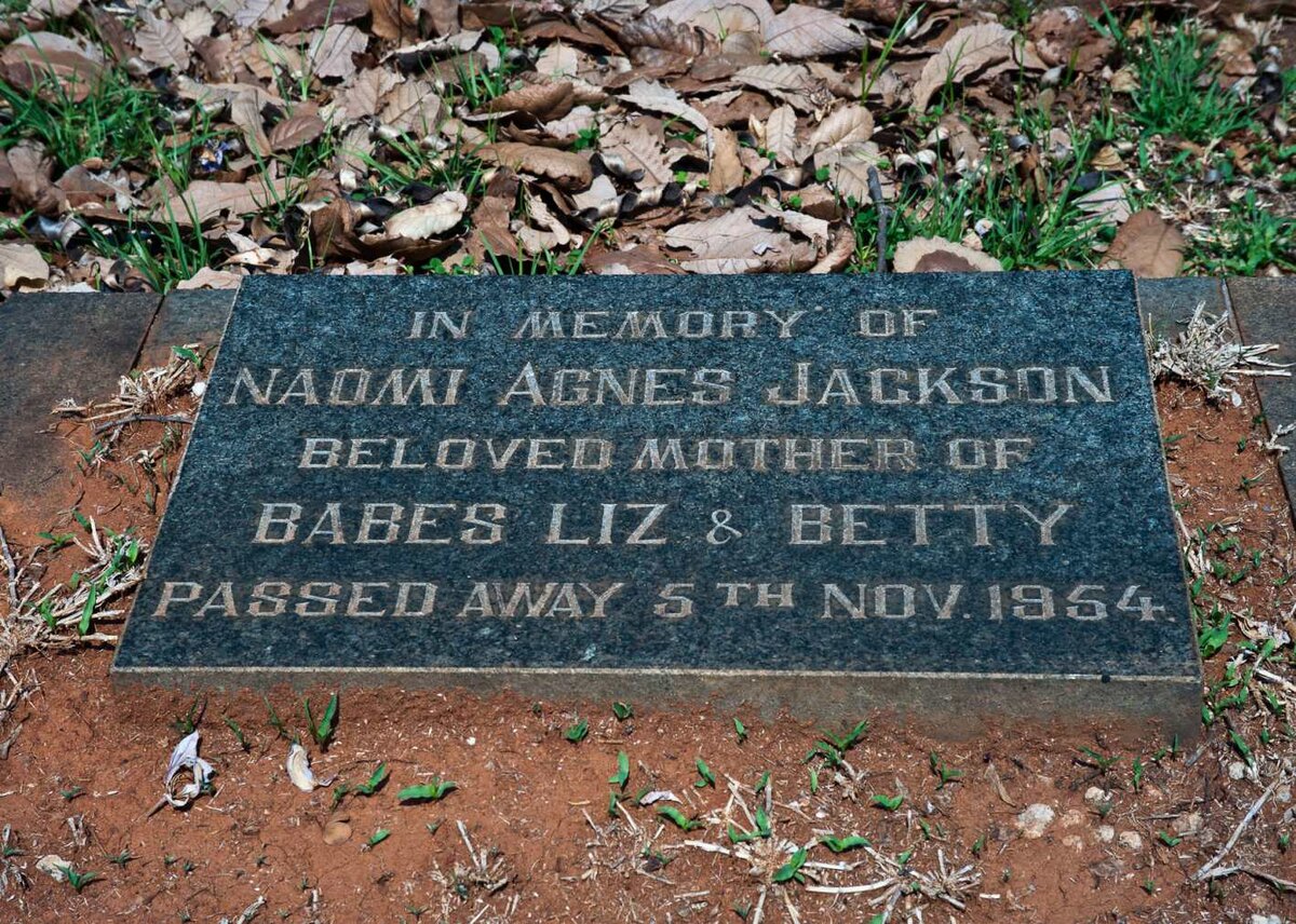 JACKSON Naomi Agnes -1954