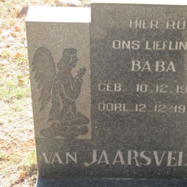 JAARSVELD ?, van 1970-1970