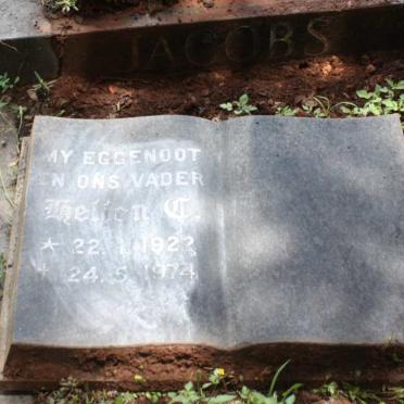 JACOBS Hellen C. 1922-1974