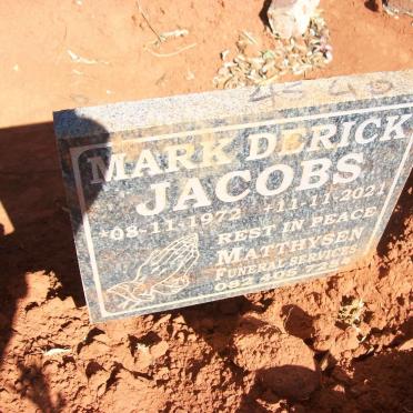 JACOBS Mark Derick 1972-2021