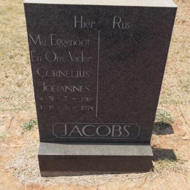 JACOBS Cornelius Johannes 1916-1974