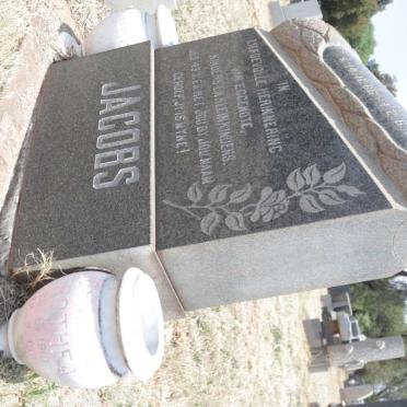 JACOBS Jurie Johannes 1906-1973 &amp; Johanna Dorothea 1910-1981