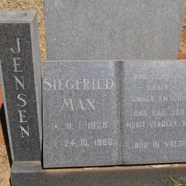 JENSEN Siegfried Max 1928-1986