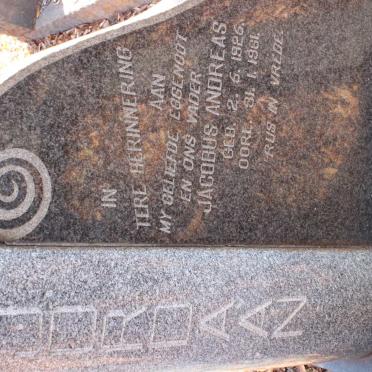 JORDAAN Jacobus Andreas 1926-1961