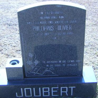 JOUBERT Phillippus Olivier 1914-1986