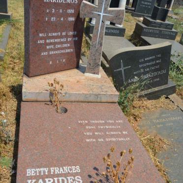 KARIDES Haridemos 1926-1986