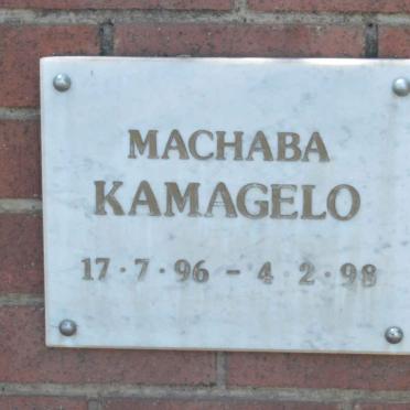 KAMAGELO Machaba 1996-1998
