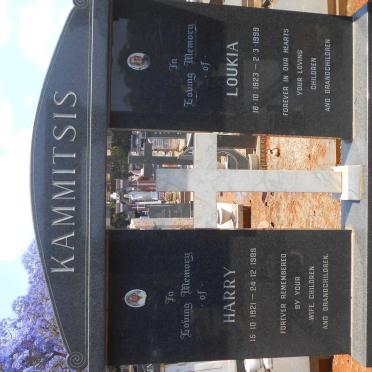 KAMMITSIS Harry 1921-1989 &amp; Loukia 1923-1999