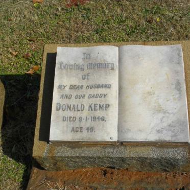 KEMP Donald -1946