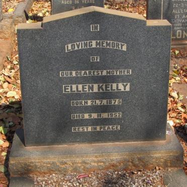 KELLY Ellen 1875-1952