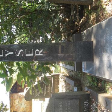 KEYSER David Johannes Petrus 1915-1997 &amp; Sara Elisabeth -1967