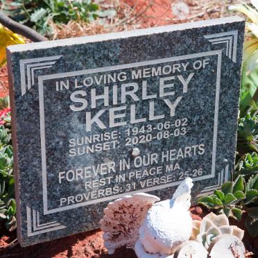 KELLY Shirley 1943-2020