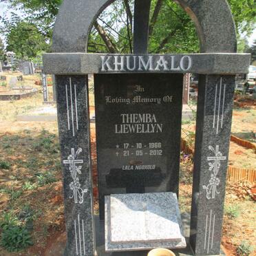 KHUMALO Themba Llewellyn 1966-2012